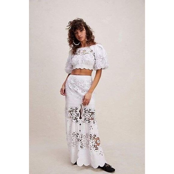 Free People Dresses & Skirts - Free People Bali Sunshine On My Side Skirt Only